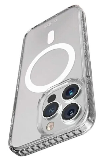 SBS iPhone 15 Pro SBS Extreme 3 Mag Deksel - MagSafe Kompatibel - Gjennomsiktig