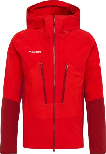 Mammut Aenergy Pro So Hybrid Hooded Jacket Men Mammut Red dark Mammut Red L