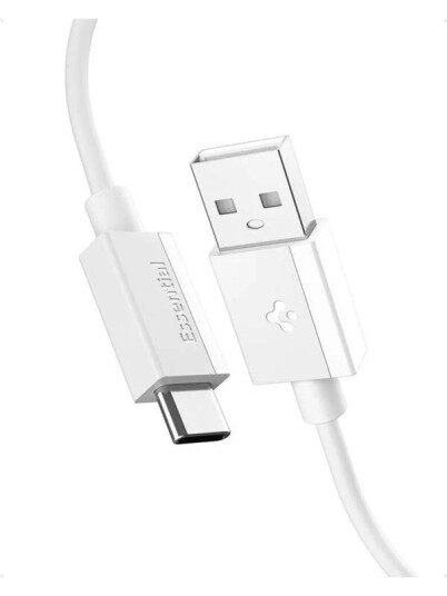 Spigen Essential USB A to USB C White ACA08716 Spigen Essential USB A to USB C White ACA08716