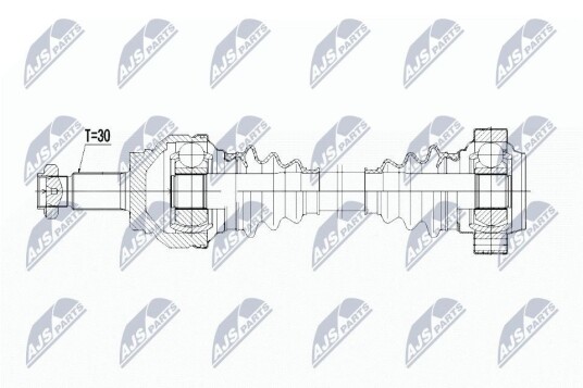 Nty Drivaksel NTY NPW BM 043 Nty Drivaksel NTY NPW BM 043