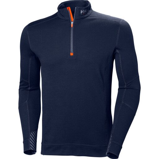 TRØYE POLO MARINE S LIFA MERINO TRØYE POLO MARINE S LIFA MERINO