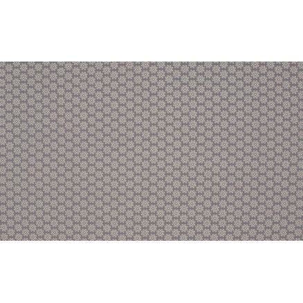 Diverse Minimals Bomullspoplinstoff Print 265 Daisy Grey 145cm 50cm