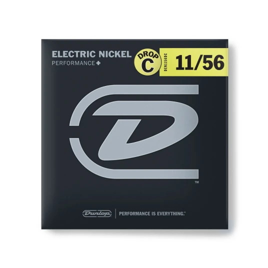 Dunlop DEN1156DC Nickel el gitarstrenger 011 056 Drop C