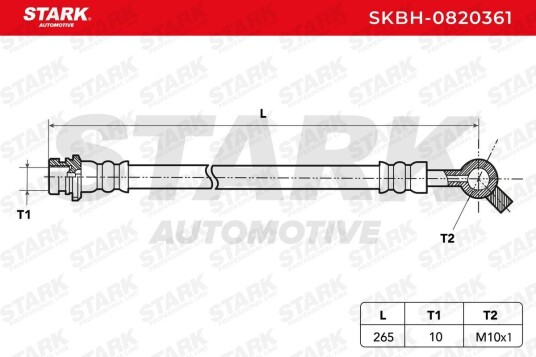 Bremseslange STARK SKBH-0820361