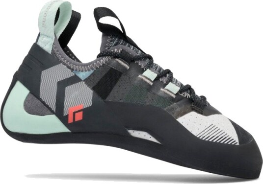 Black Diamond Momentum Lace Klatresko For Kvinner Foam Green/Alloy Str. 38
