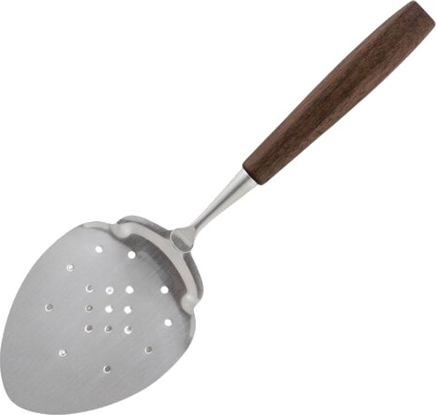 Bjørklund   Treskaft fiskespade 24 cm valnøtt