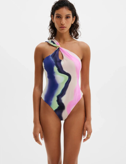 Malina Lonita Gold Embellished Multiway Swimsuit Multi/patterned XL Malina Lonita Gold Embellished Multiway Swimsuit Multi/patterned XL