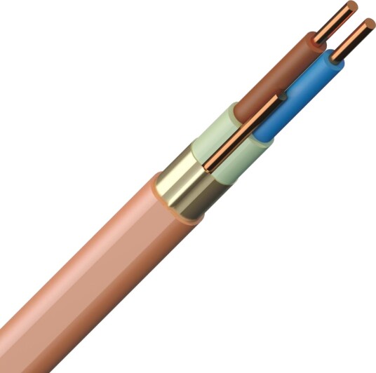 Draka PRSuper 500V 2x2,5/2,5mm² ER Brun TK50 Draka PRSuper 500V 2x2,5/2,5mm² ER Brun TK50
