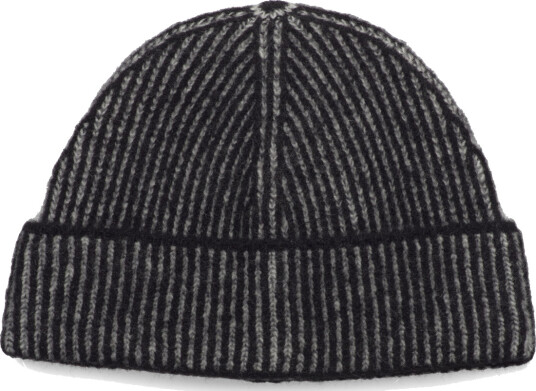 Monki Ribbed Beanie - Black - ONE SIZE Monki Ribbed Beanie - Black - ONE SIZE