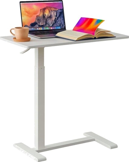 Mozos SPL-WHEEL Mobilt laptopbord Justerbar høyde Hvit