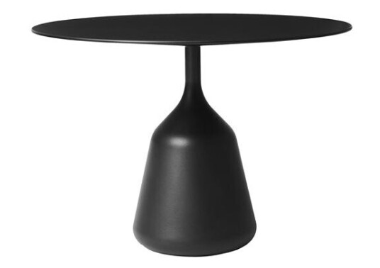 Wendelbo Coin Sidebord Lavt Sort Laminat Wendelbo Coin Sidebord Lavt Sort Laminat