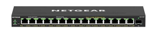 Netgear GS316EP-100PES 16-Port PoE+ Gigabit Ethernet Plus Switch (180W) with 1 SFP Port (0606449153651)
