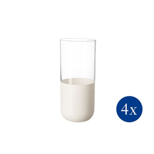 Villeroy & Boch Manufacture Rock Long Drink glass 30 cl 4-pk Klart