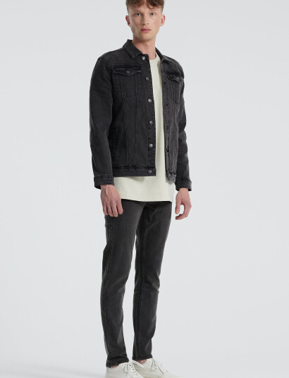 Denim Project Dp Kash Denim Jacket Grey M Denim Project Dp Kash Denim Jacket Grey M