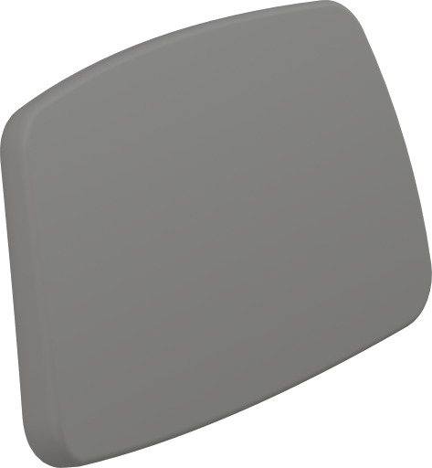 Pressalit Care Plus ryggstøtte 38,5x20,9 cm grå Antrasitt
