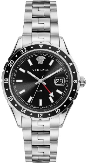 Versace Herreklokke V11100017 Hellenyium Sort/Stål Ø42 mm Versace Herreklokke V11100017 Hellenyium Sort/Stål Ø42 mm