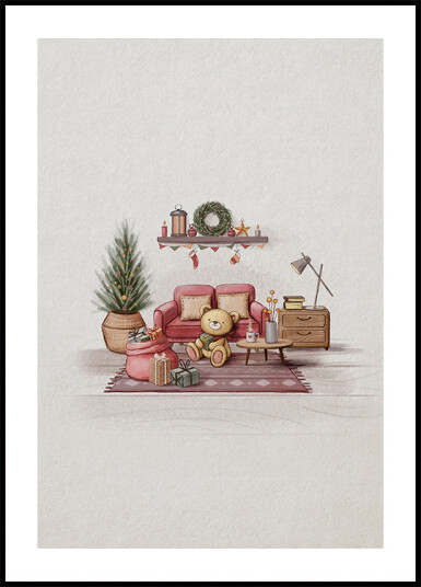 Cozy Room Plakat Plakat / 30x40cm