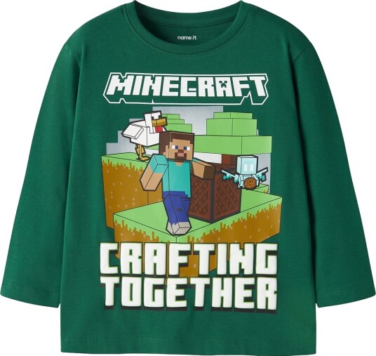 Name It Genser NmmSeven Minecraft Evergreen Name It 6 år (116) Genser Grønn Name It Genser NmmSeven Minecraft Evergreen Name It 6 år (116) Genser Grønn