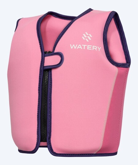 Watery svømmevest til barn (2-8 år) - Basic - Rosa