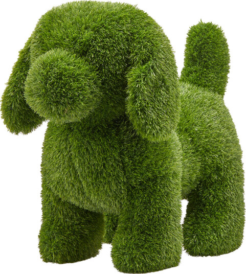 Hund hagedekorasjon gress 60x34x65 cm grønn Hund hagedekorasjon gress 60x34x65 cm grønn