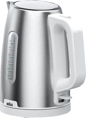 Braun PurShine WK 1500 Vannkoker 1.7L 2200W Rustfritt Stål/Hvit Braun PurShine WK 1500 Vannkoker 1.7L 2200W Rustfritt Stål/Hvit