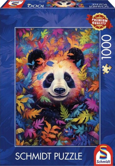 Schmidt Spiele Puslespill 1000 Brikker Panda i regnskogen