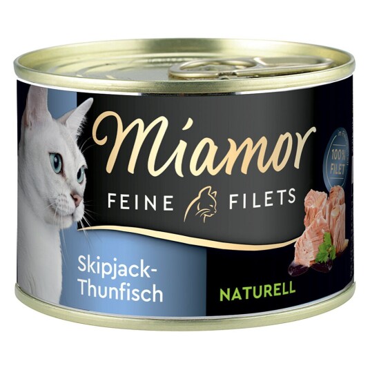 Miamor Fine Filéter Naturelle 6 X 156 G Skipjack-Tunfisk 6 X 156 G