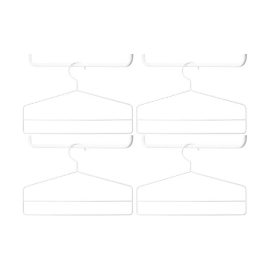 String kleshenger hvit 4-pk