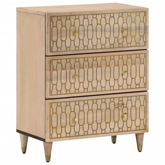 Sideskap 60x33x75 cm heltre mango 8721012108097