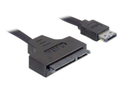 Delock 50 cm Power Over eSATA-kabel med 11-pins USB eSATA til SATA