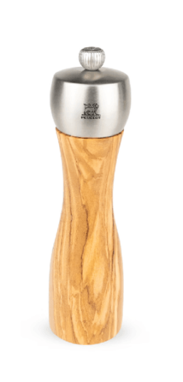 Peugeot Fidji Manuell Peppermølle i Oliventre og Rustfritt Stål 20 cm
