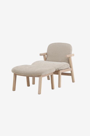 Venture Home Rile Accent Chair Beige Venture Home Rile Accent Chair Beige
