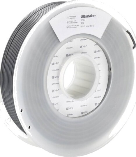 Ultimaker PETG Filament 2.85 mm 750 g Grå 227329