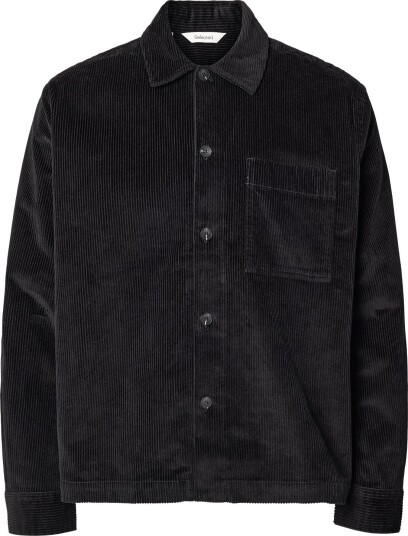 Selected Slmotto Kris Cord Overshirt Noos Black XL