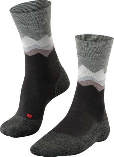 Falke Men's TK2 Crest Trekking Socks 39-41, Black