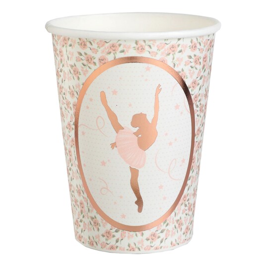Santex Pappkopper Ballerina - 10-pakning