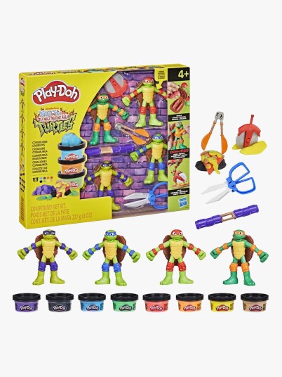 Play Doh Teenage Mutant Ninja Turtles Cowabunga Creations Playset