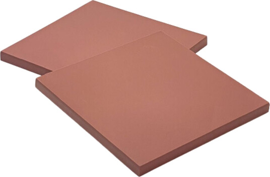 Click"n Tile Smooth"ish Faded Plum 20 stk = 0,2m² Rød