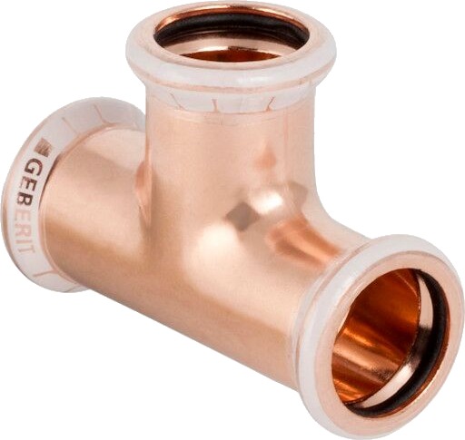 88,9 mm T-stykke CU Mapress 88,9 mm T-stykke CU Mapress