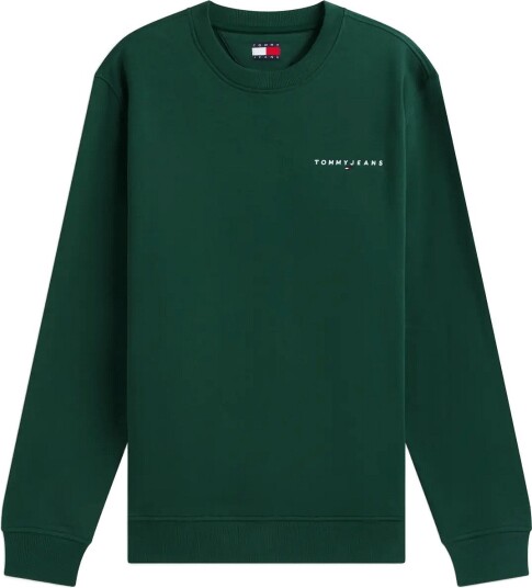 Tommy Jeans Tjm Reg Linear Crew Ext Green XS