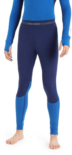 Icebreaker ZoneKnit 260 Leggings M'sroyal navy/lazurite/cb XL