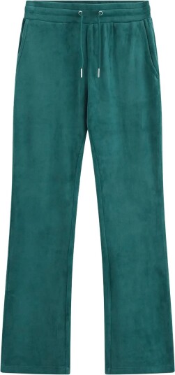 Lindex Velour Trousers DARK DUSTY TURQUOISE 146