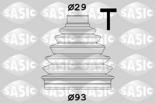 Sasic Mansjett drivaksel SASIC 1900029 Sasic Mansjett drivaksel SASIC 1900029