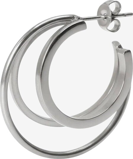 Jane Koenig Triple Olympia Hoop - SILVER - One Size