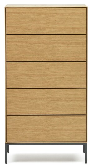 Kave Home Vedrana Kommode, Eikefiner, 60x114 Unoliving 1731669-01-0 1731697-01-0