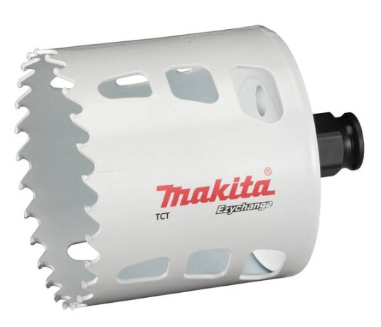 Makita Ezychange 73mm Wolframkarbid Multi Hullsag for Tre