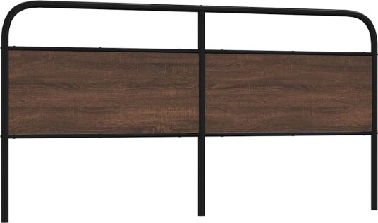  Hodegavl brun eik 190 cm stål og konstruert tre 8721158564382