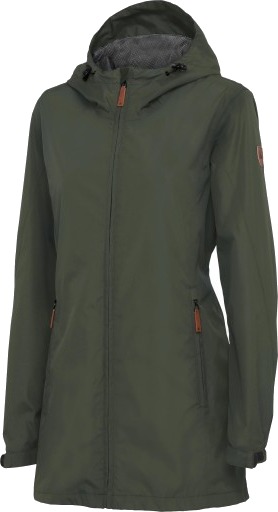 Pitch Stone Crossover regnjakke dame olivengrønn str. L olive green