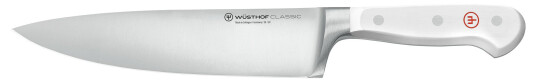 Wüsthof Classic hvit kokkekniv 20 cm.