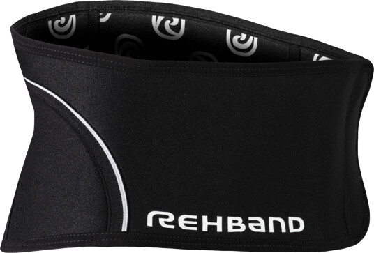 Rehband QD Back Support 5 mm, ryggbeskyttelse M BLACK